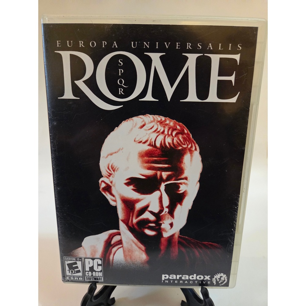 Europa Universalis Rome PC Paradox Interactive Case & Rome Total War 3-Disc Set